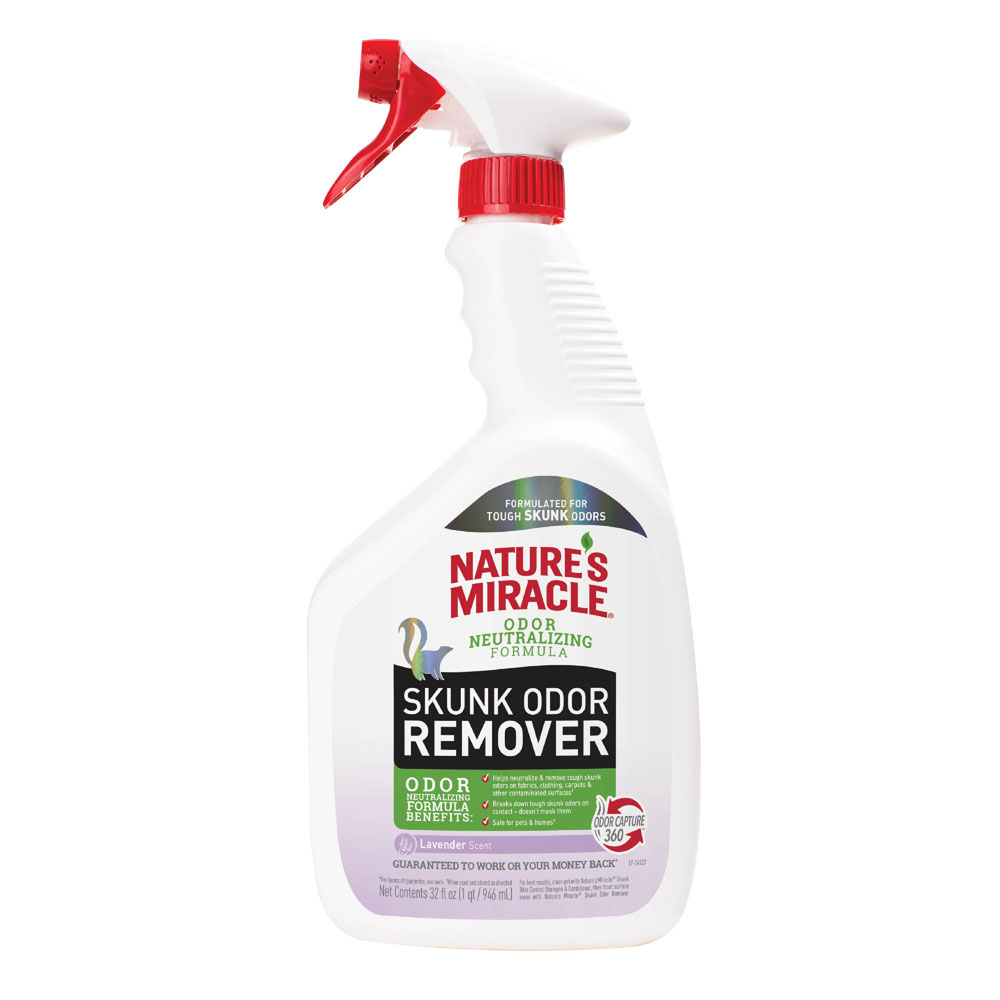 Skunk Odor Remover for Dogs Lavender Scent Nature s Miracle